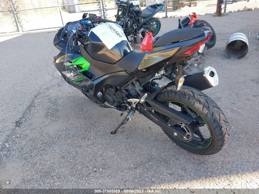 VIN JKAEXKH16PDAP5313 2023 KAWASAKI EX400