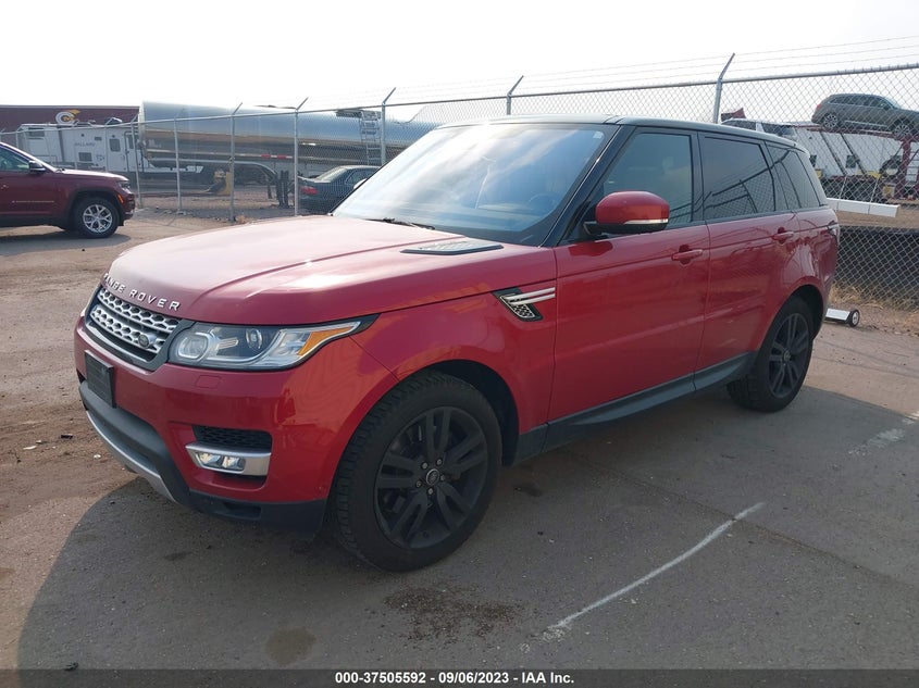 VIN SALWR2FV5HA684993 2017 LAND ROVER RANGE ROVER SPORT HSE