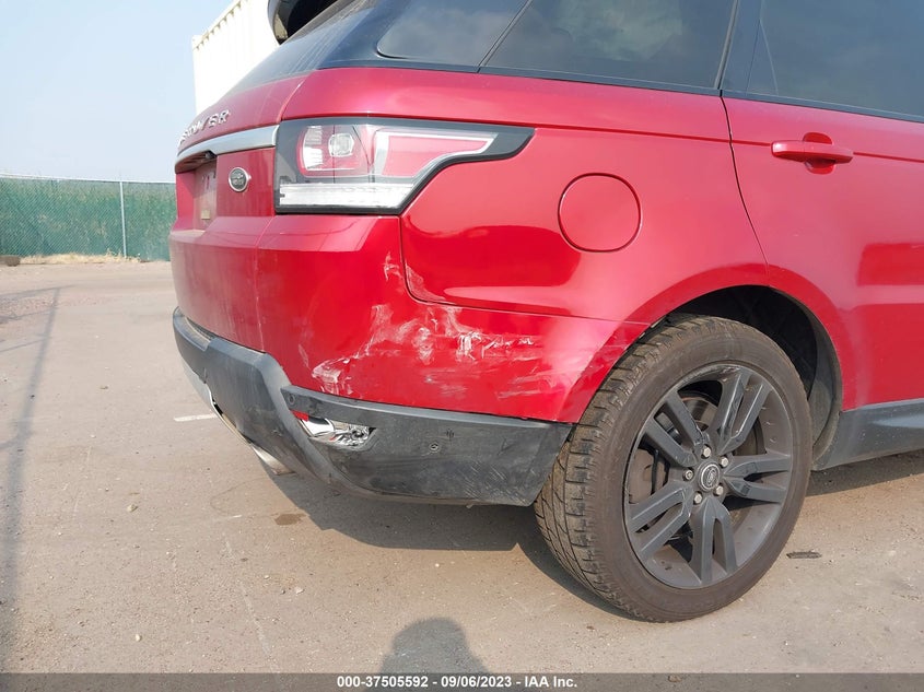 VIN SALWR2FV5HA684993 2017 LAND ROVER RANGE ROVER SPORT HSE
