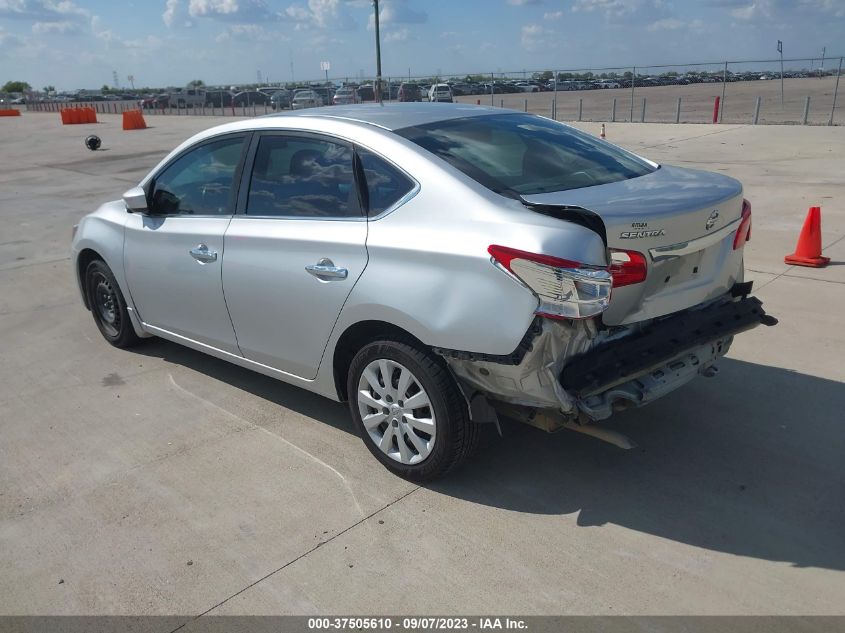 2016 NISSAN SENTRA S - 3N1AB7AP4GY289146