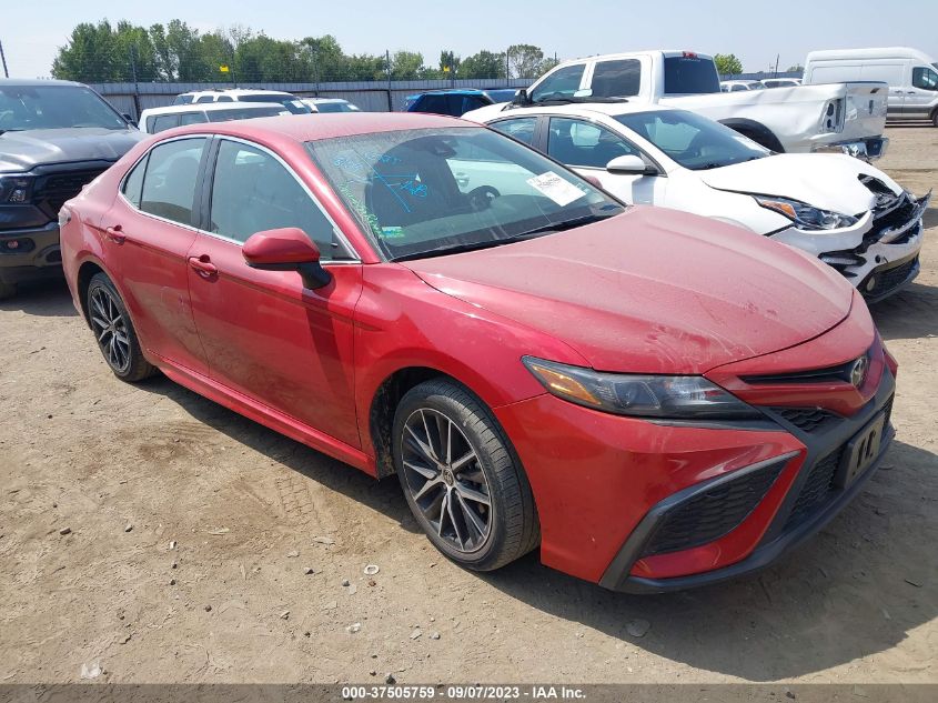 2021 TOYOTA CAMRY SE/SE NIGHT SHADE - 4T1G11AK8MU471454