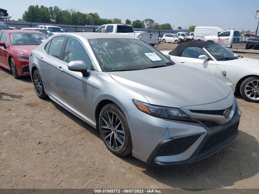 2021 TOYOTA CAMRY SE/SE NIGHT SHADE - 4T1G11AK7MU456623