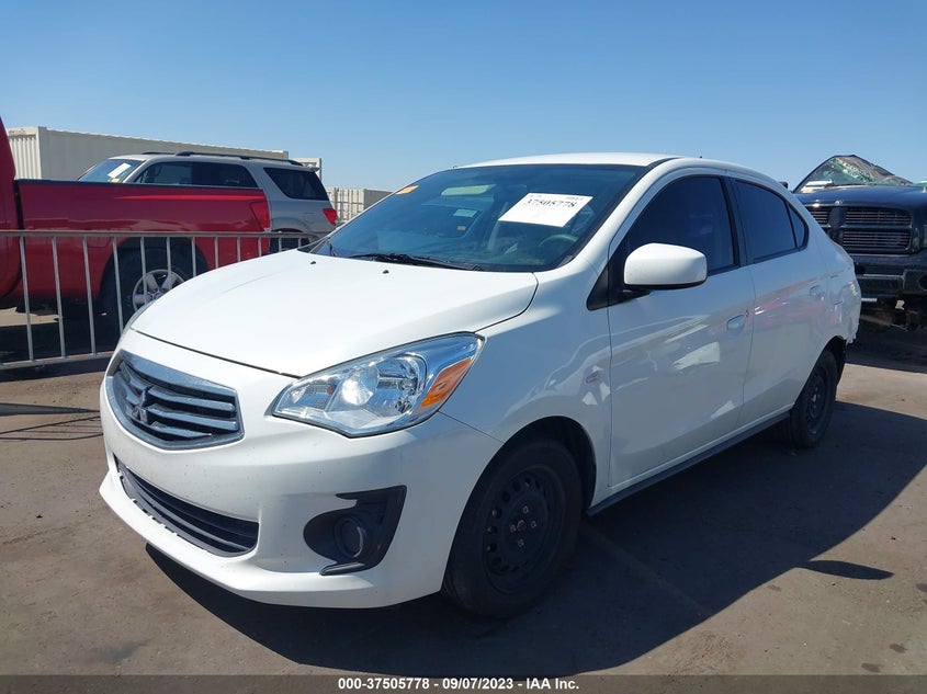 VIN ML32F3FJXKHF05949 2019 MITSUBISHI MIRAGE G4 ES/RF