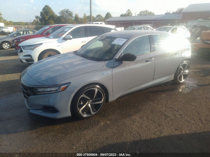 1HGCV3F23NA016334 Honda Accord Hybrid SPORT 2