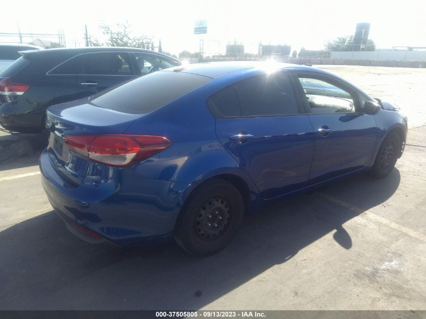 2017 KIA FORTE LX - 3KPFL4A70HE125961