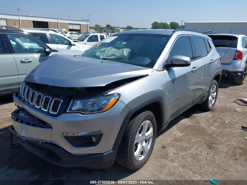 VIN 3C4NJDBB3MT547880 2021 JEEP COMPASS LATITUDE