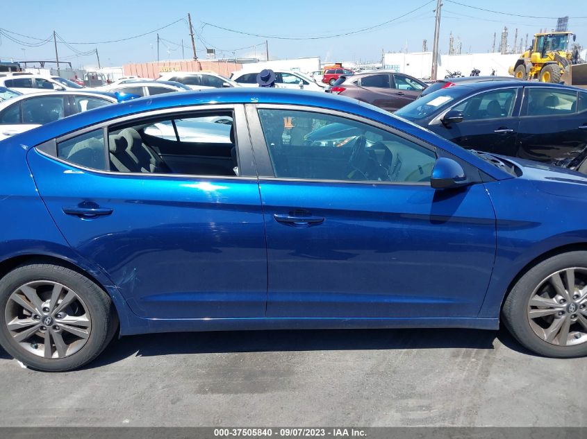 2018 HYUNDAI ELANTRA SEL - 5NPD84LF6JH402997