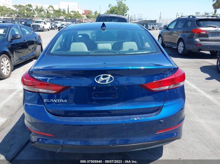 2018 HYUNDAI ELANTRA SEL - 5NPD84LF6JH402997