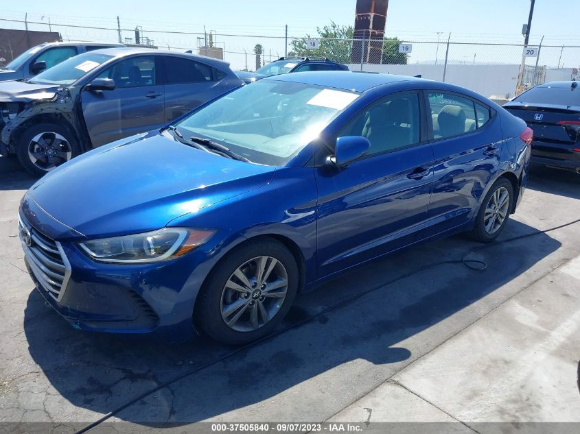 2018 HYUNDAI ELANTRA SEL - 5NPD84LF6JH402997