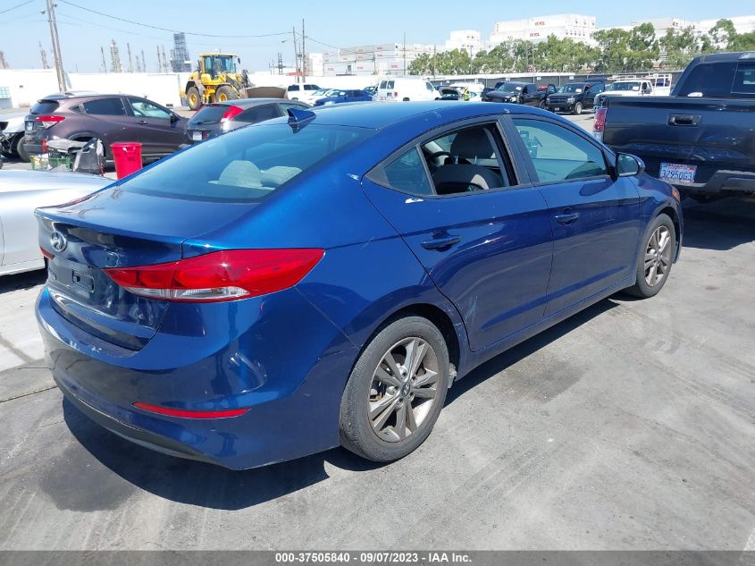 2018 HYUNDAI ELANTRA SEL - 5NPD84LF6JH402997