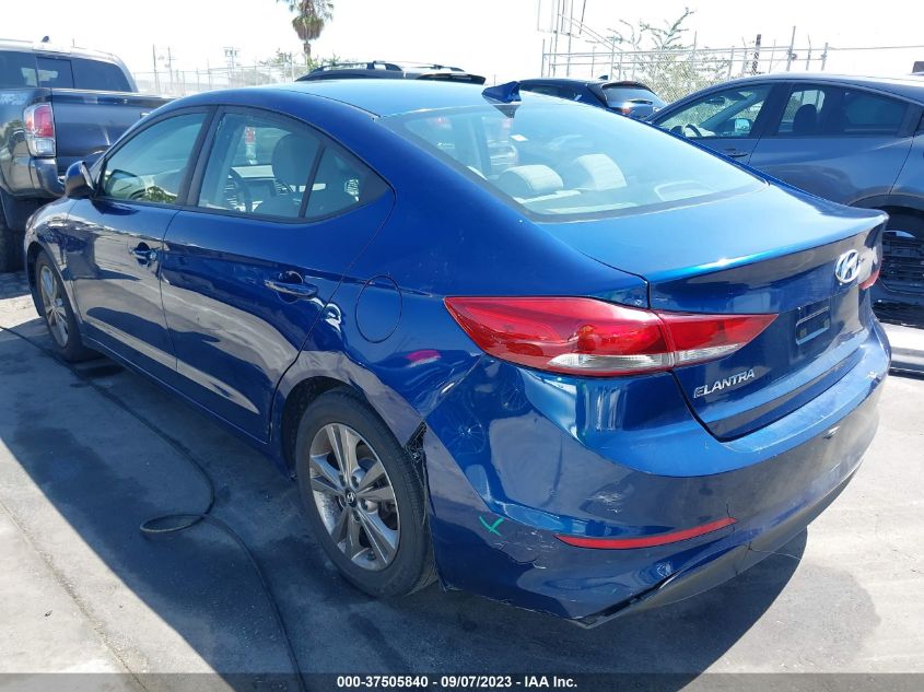 2018 HYUNDAI ELANTRA SEL - 5NPD84LF6JH402997