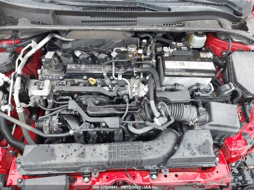 VIN JTND4MBE9M3140375 2021 TOYOTA COROLLA HATCHBACK SE