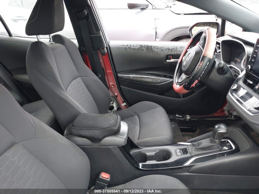 VIN JTND4MBE9M3140375 2021 TOYOTA COROLLA HATCHBACK SE