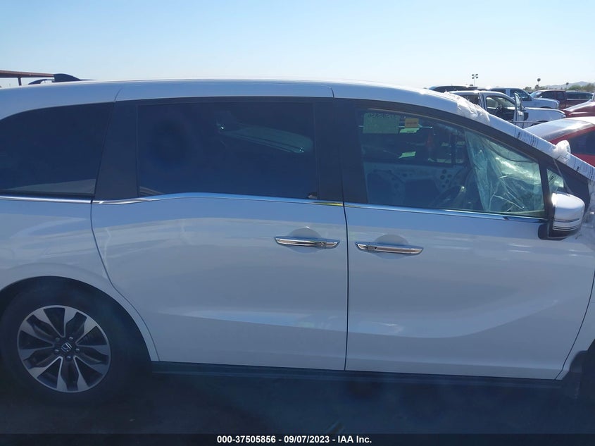 VIN 5FNRL6H70MB026530 2021 HONDA ODYSSEY EXL