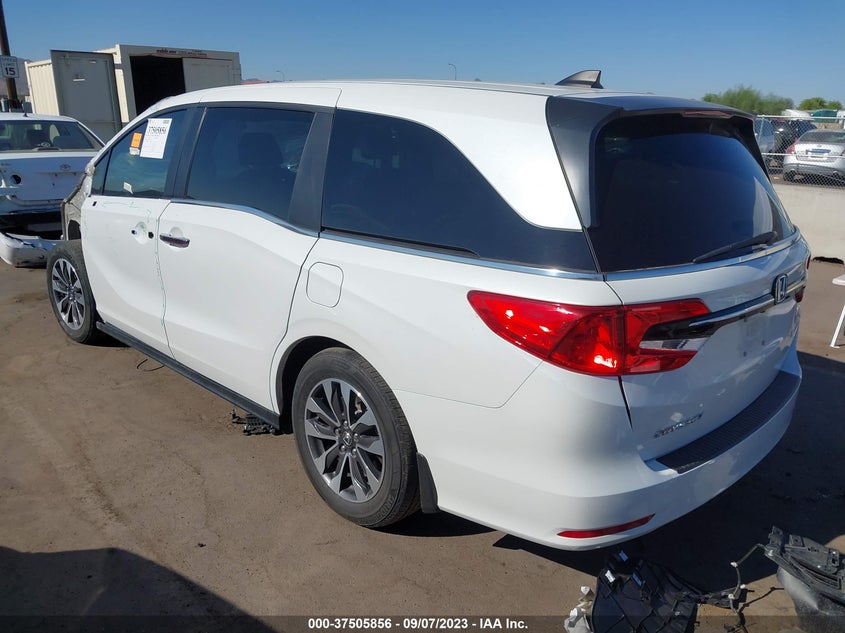 VIN 5FNRL6H70MB026530 2021 HONDA ODYSSEY EXL