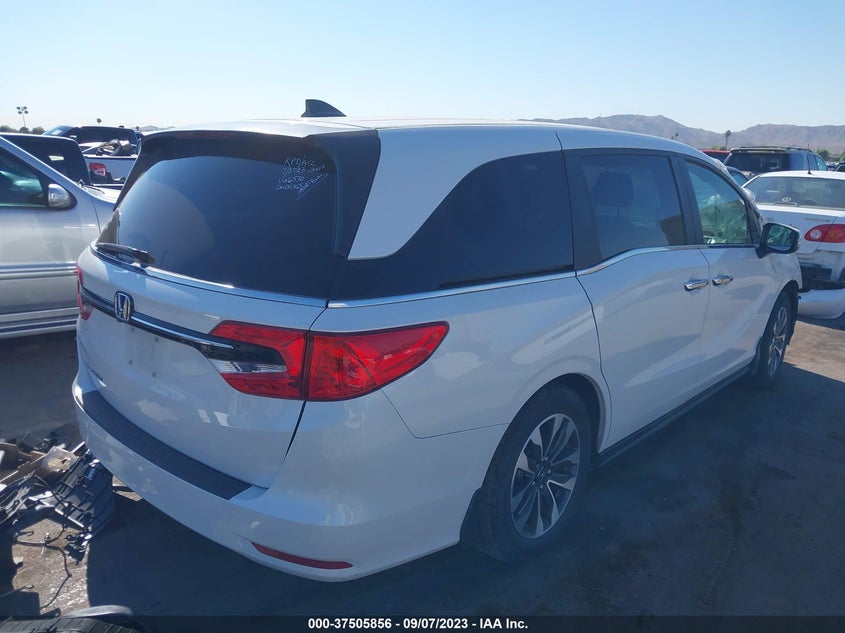 VIN 5FNRL6H70MB026530 2021 HONDA ODYSSEY EXL