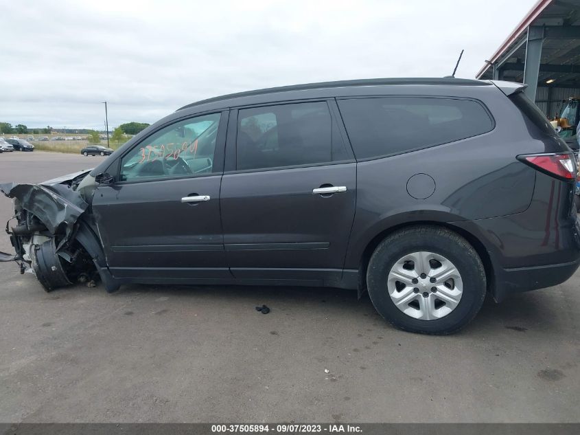 2015 CHEVROLET TRAVERSE LS - 1GNKRFKD3FJ321221