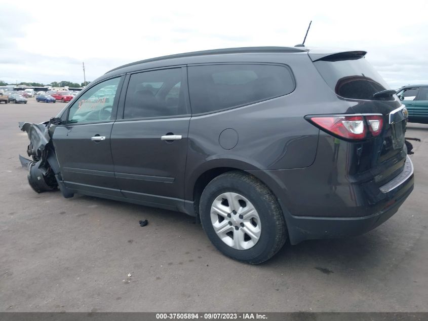 2015 CHEVROLET TRAVERSE LS - 1GNKRFKD3FJ321221