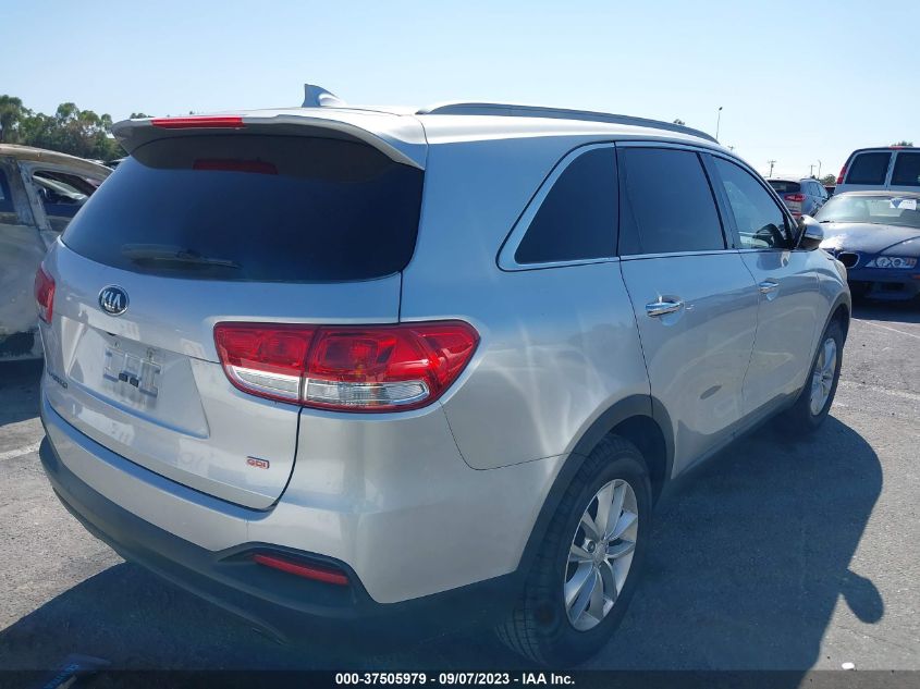 2016 KIA SORENTO LX - 5XYPG4A36GG029579