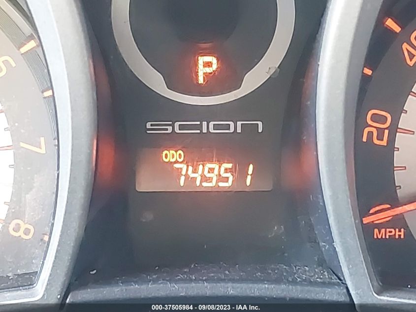 2013 TOYOTA SCION TC - JTKJF5C79D3065533