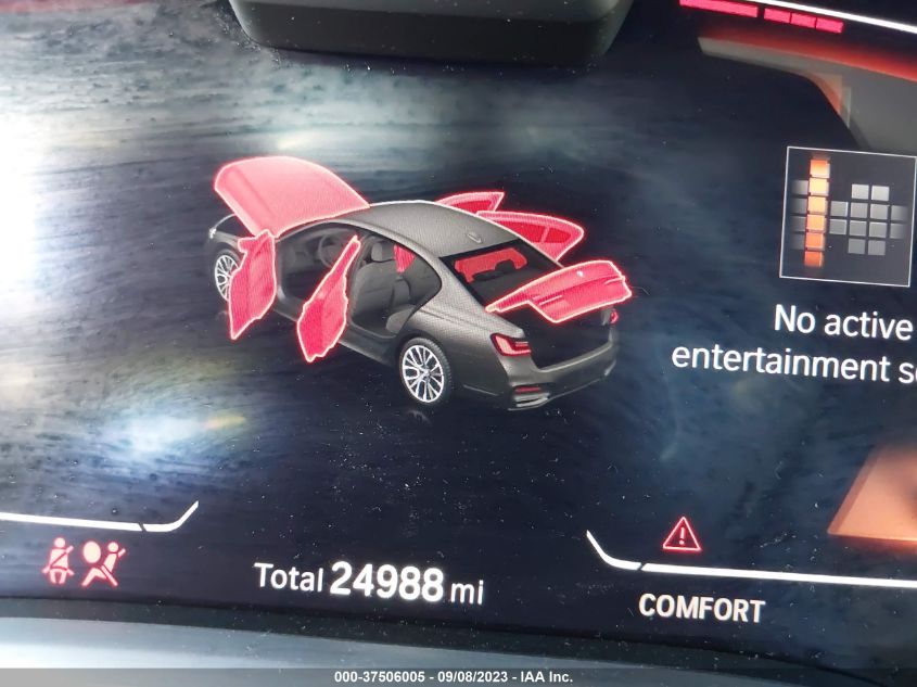 2022 BMW 7 SERIES 750I XDRIVE - WBA7U2C00NCH74250