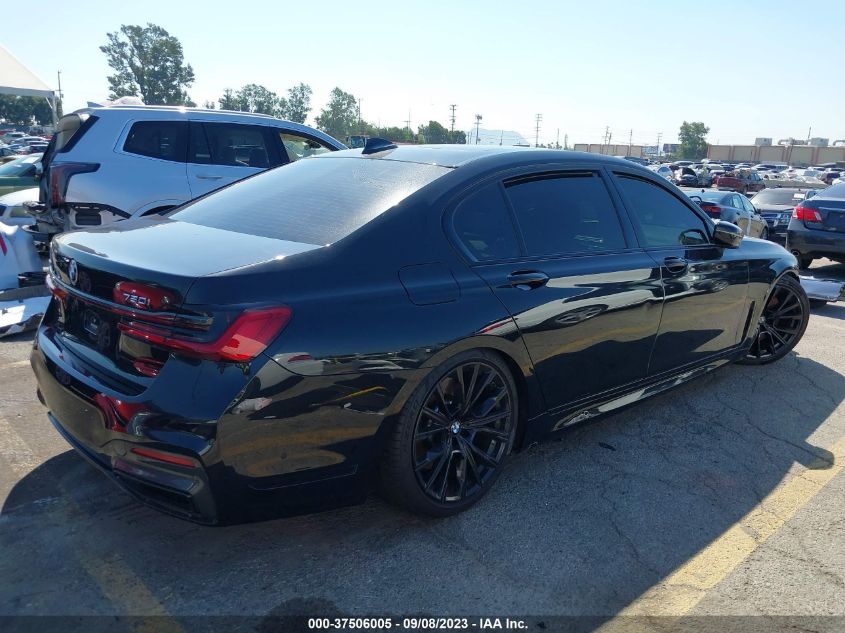 2022 BMW 7 SERIES 750I XDRIVE - WBA7U2C00NCH74250