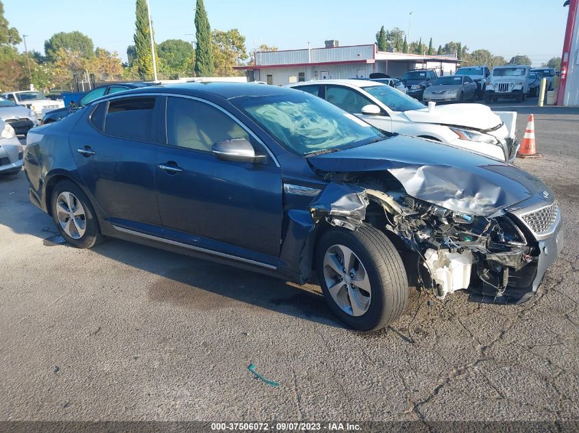 2015 KIA OPTIMA HYBRID - KNAGM4AD4F5083470