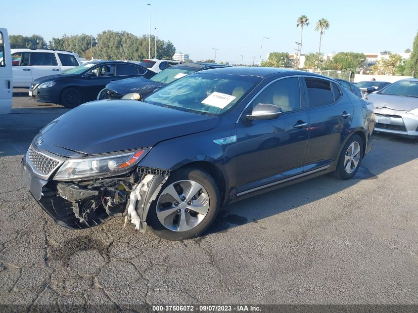 2015 KIA OPTIMA HYBRID - KNAGM4AD4F5083470
