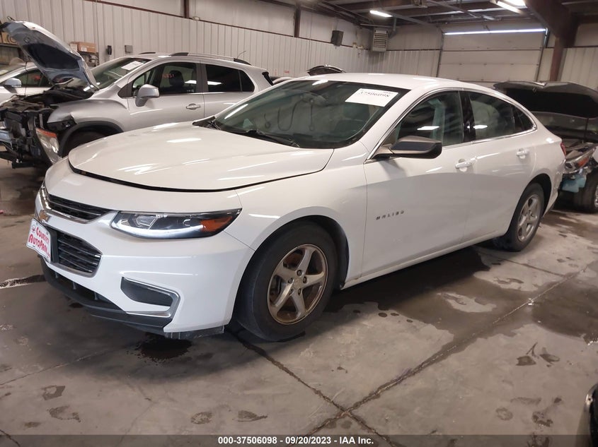 VIN 1G1ZC5ST3JF235602 2018 CHEVROLET MALIBU LS
