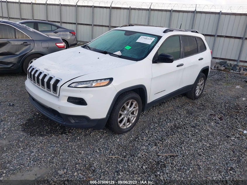 VIN 1C4PJLAB4HW559301 2017 JEEP CHEROKEE SPORT