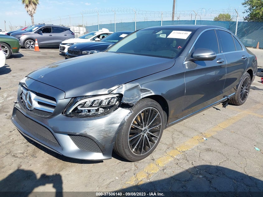 VIN WDDWF8DB2LR540376 2020 MERCEDES-BENZ C-CLASS C 300