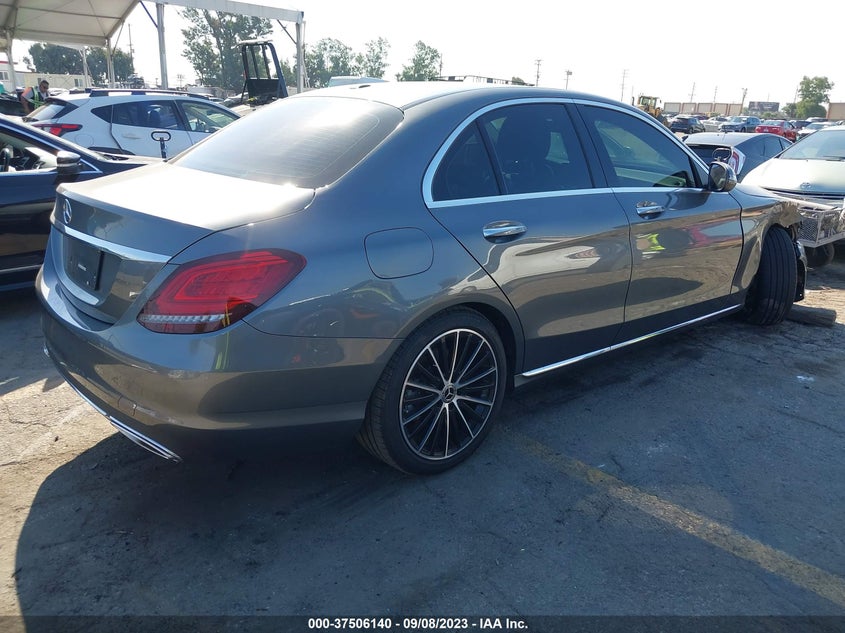 VIN WDDWF8DB2LR540376 2020 MERCEDES-BENZ C-CLASS C 300