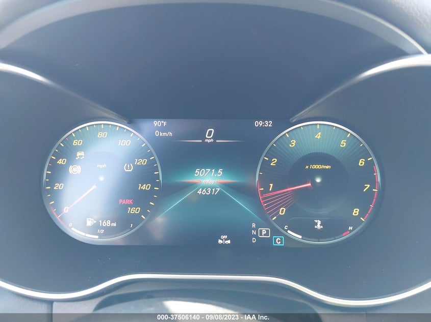 VIN WDDWF8DB2LR540376 2020 MERCEDES-BENZ C-CLASS C 300