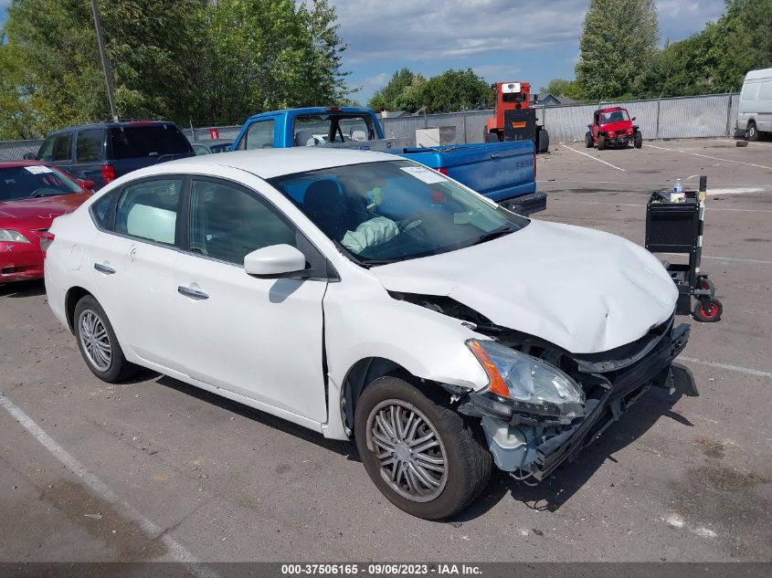 2013 NISSAN SENTRA S - 3N1AB7AP7DL759937