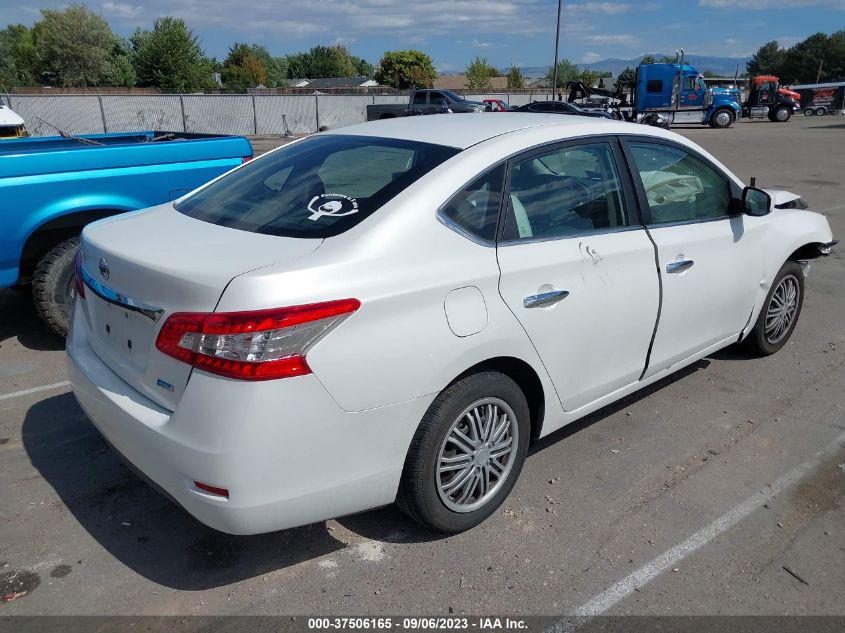 2013 NISSAN SENTRA S - 3N1AB7AP7DL759937