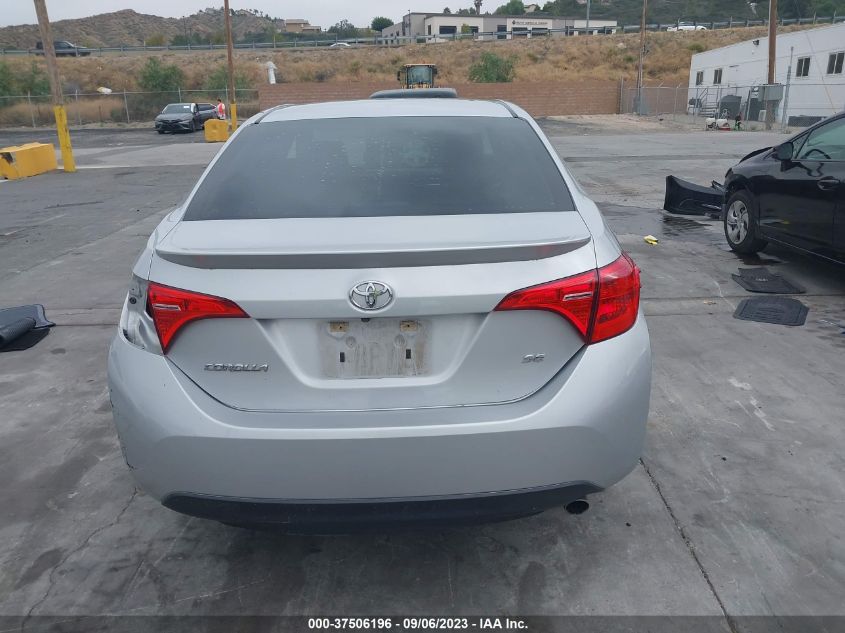 2018 TOYOTA COROLLA L/LE/XLE/SE/XSE - 5YFBURHEXJP745637