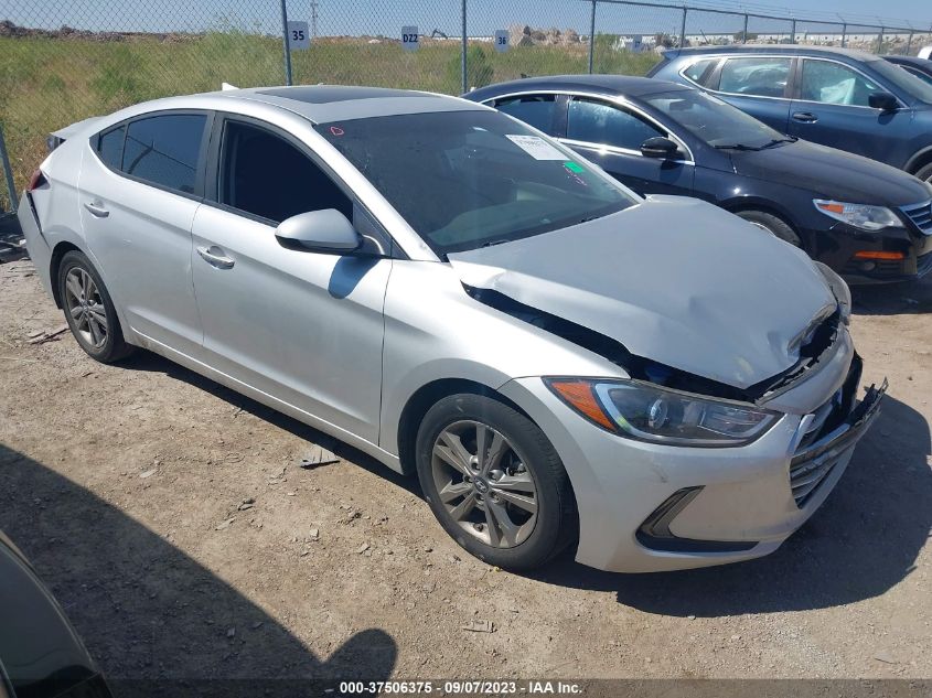 2018 HYUNDAI ELANTRA SEL/VALUE/LIMITED - 5NPD84LF9JH274724