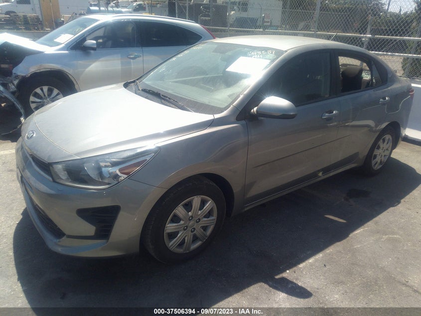 VIN 3KPA24AD9ME378578 2021 KIA RIO S