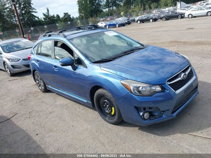 2015 SUBARU IMPREZA WAGON 2.0I SPORT PREMIUM - JF1GPAY67F8257469