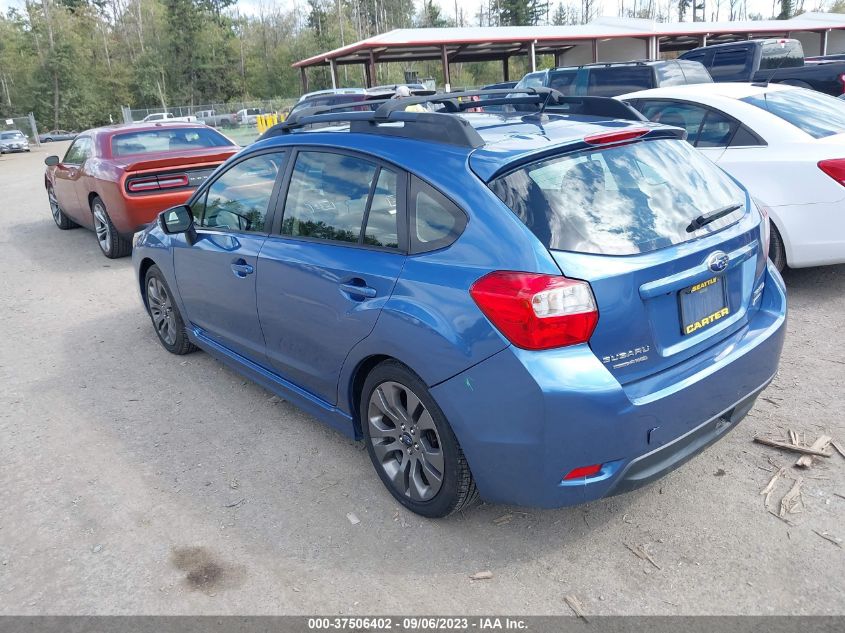 2015 SUBARU IMPREZA WAGON 2.0I SPORT PREMIUM - JF1GPAY67F8257469