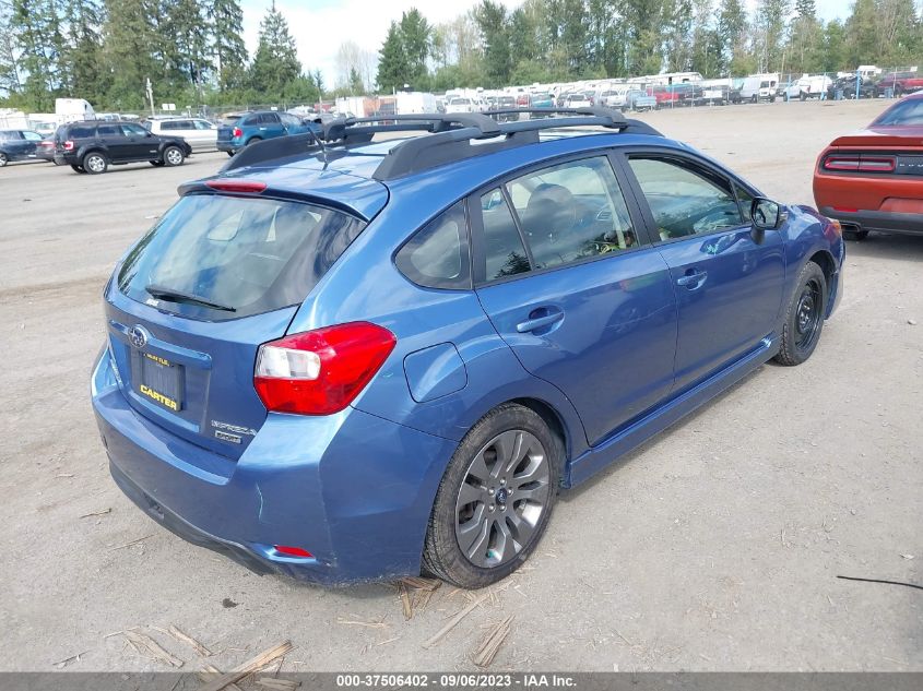 2015 SUBARU IMPREZA WAGON 2.0I SPORT PREMIUM - JF1GPAY67F8257469