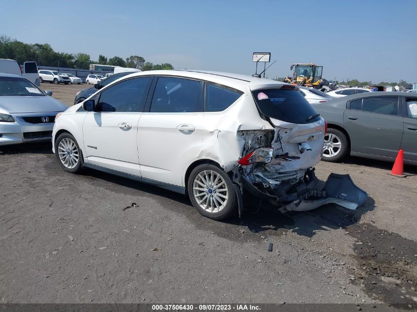 2013 FORD C-MAX HYBRID SEL - 1FADP5BUXDL503443