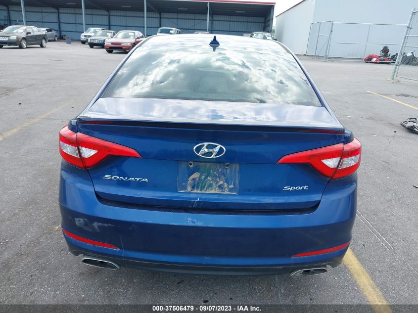 2016 HYUNDAI SONATA 2.4L SPORT - 5NPE34AF6GH432046