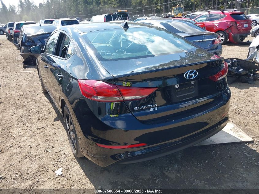 2018 HYUNDAI ELANTRA SE - 5NPD74LF5JH383460