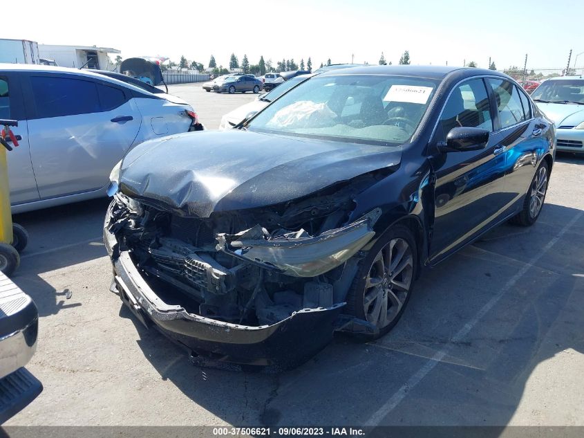 2015 HONDA ACCORD SEDAN SPORT - 1HGCR2F58FA102555