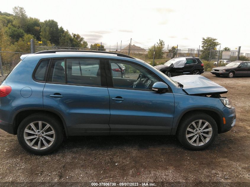 2017 VOLKSWAGEN TIGUAN - WVGBV7AX0HK043330