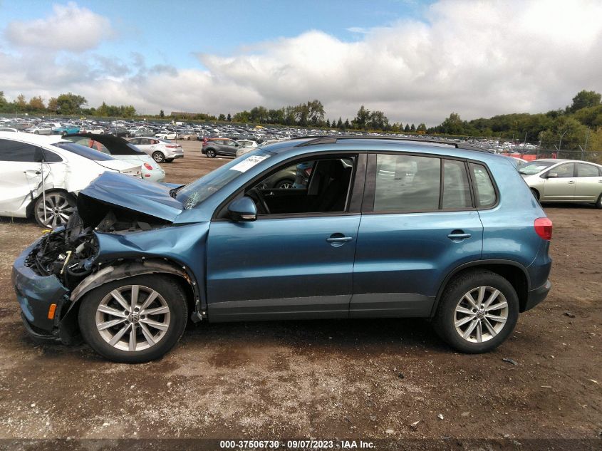 2017 VOLKSWAGEN TIGUAN - WVGBV7AX0HK043330