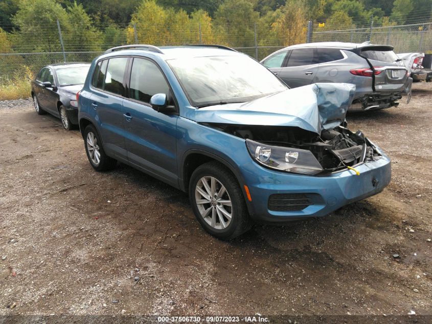 2017 VOLKSWAGEN TIGUAN - WVGBV7AX0HK043330