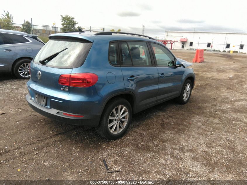 2017 VOLKSWAGEN TIGUAN - WVGBV7AX0HK043330