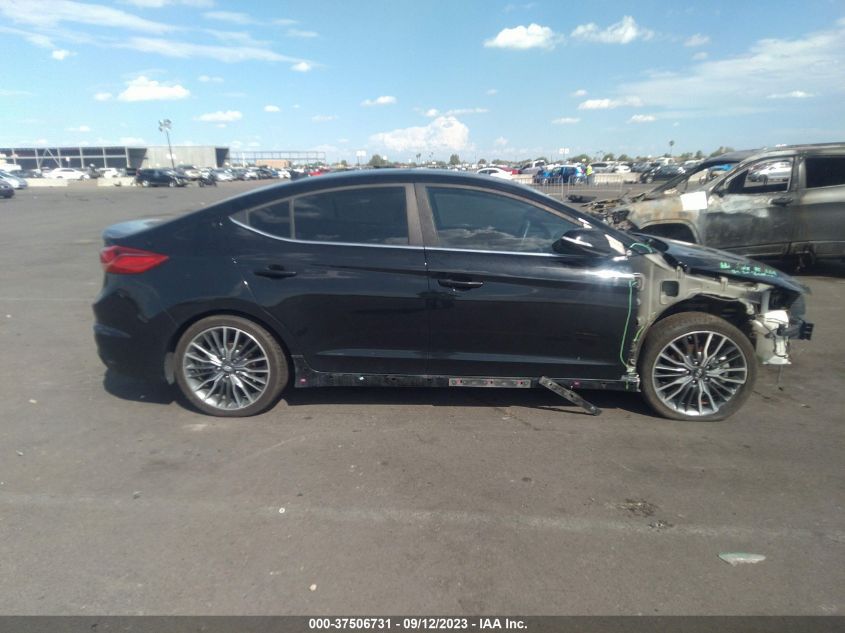 2017 HYUNDAI ELANTRA SPORT - KMHD04LBXHU328581